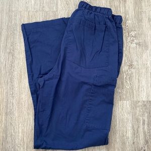 Navy Blue Scrub Pants